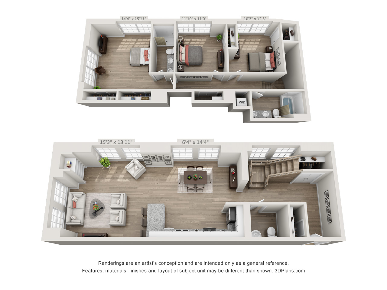 curtis center apartments