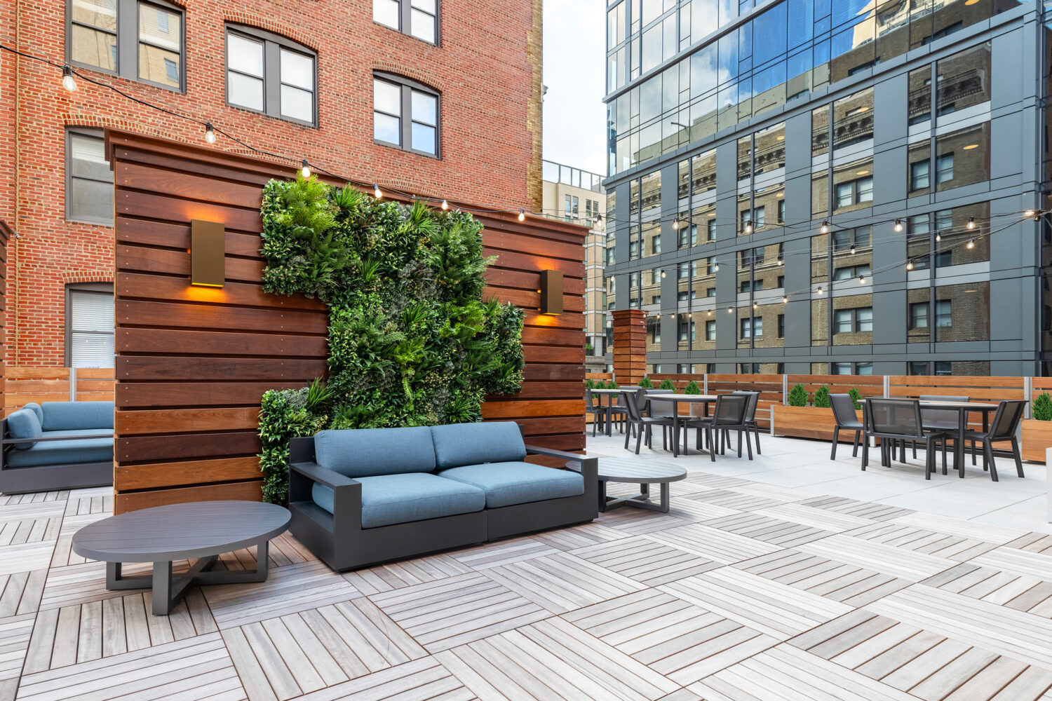 rooftop deck to enjoy the fresh air
