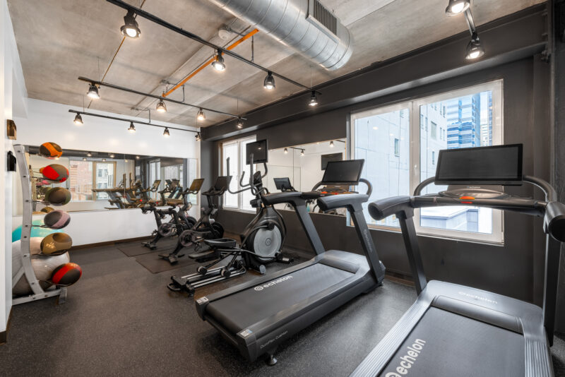 24 Hour Fitness Gym with Peloton Bike