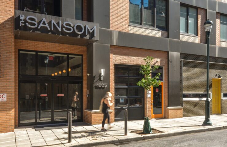 the sansom located at 1605 sansom street