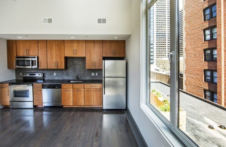 spacious apartments in center city