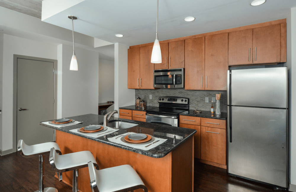 large kitchen