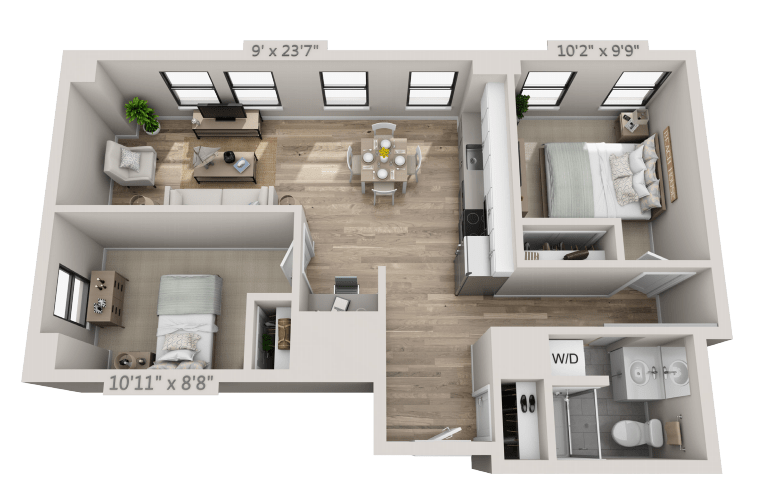 2 Bedroom Apartment In Philadelphia