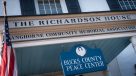 the richardson house entrance sign 