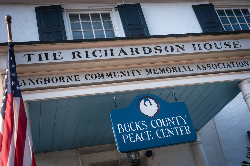 the richardson house entrance sign 