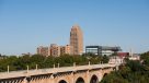 views from bridgeview apartments in allentown