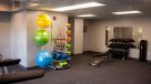 strength training equipment in fitness center 