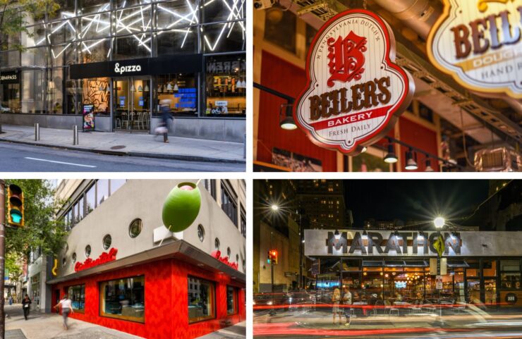 restaurants in center city