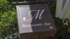 nearby M Restaurant signage 