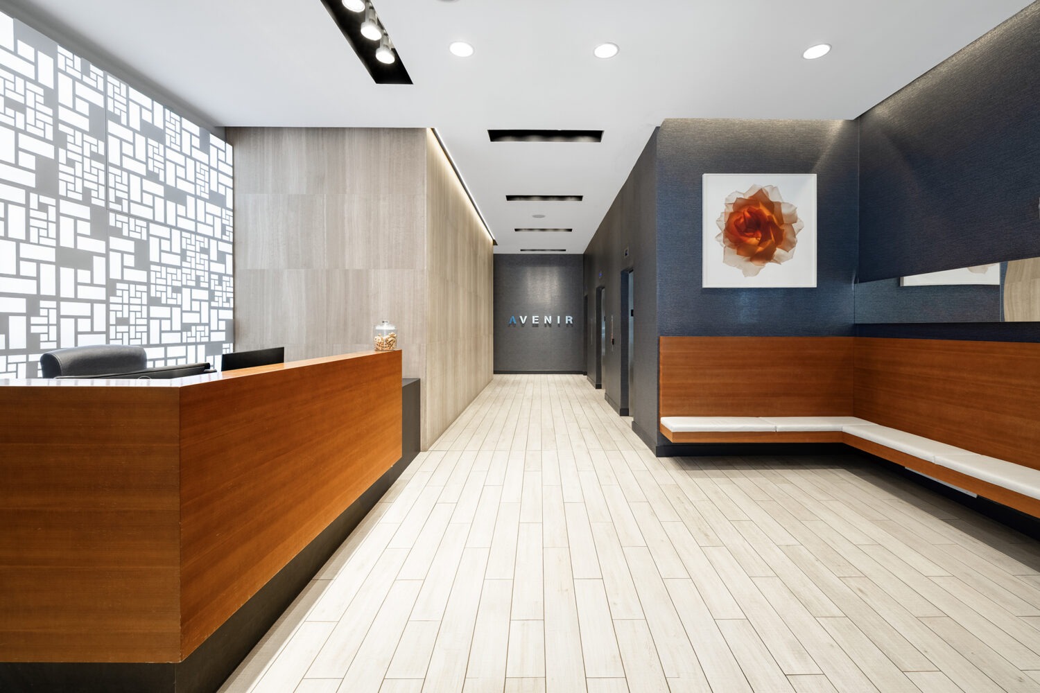 Beautiful modern lobby
