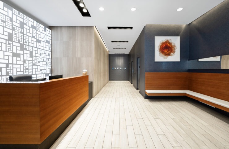 Beautiful modern lobby