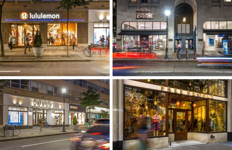 retailers in center city