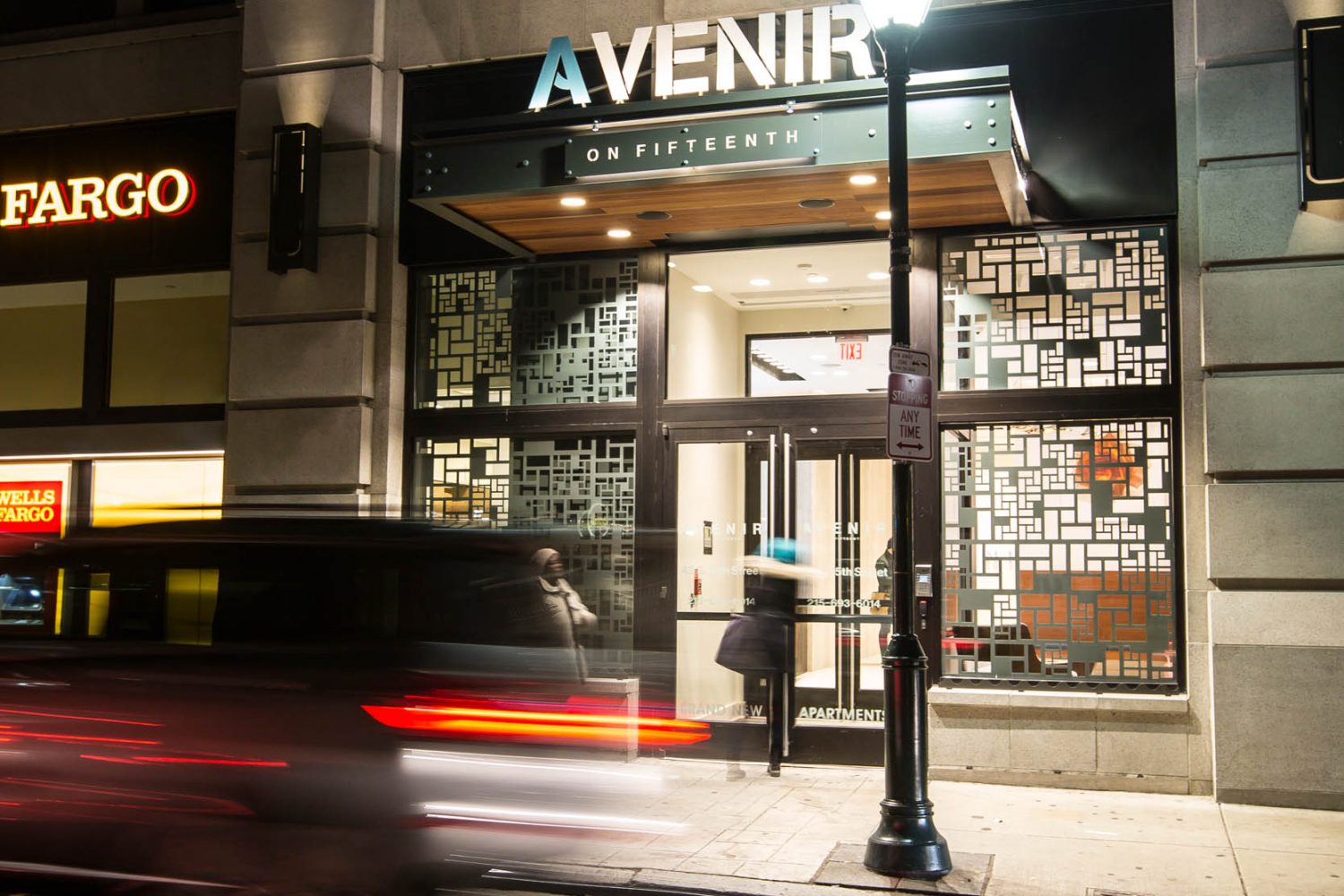 Well Lit Entrance into Avenir