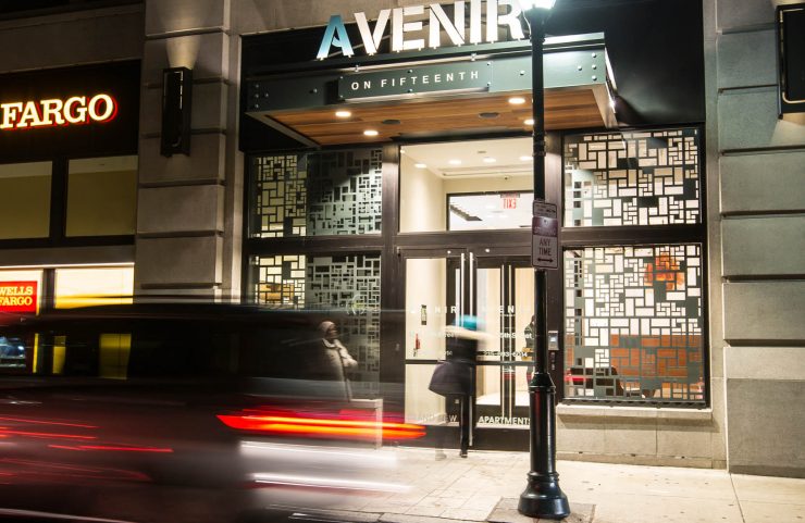 Well Lit Entrance into Avenir