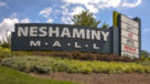 neshaminy mall signage 