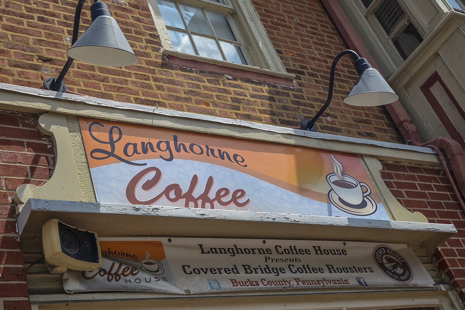 langhorne coffee house entrance 