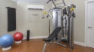 weight machine in fitness center 