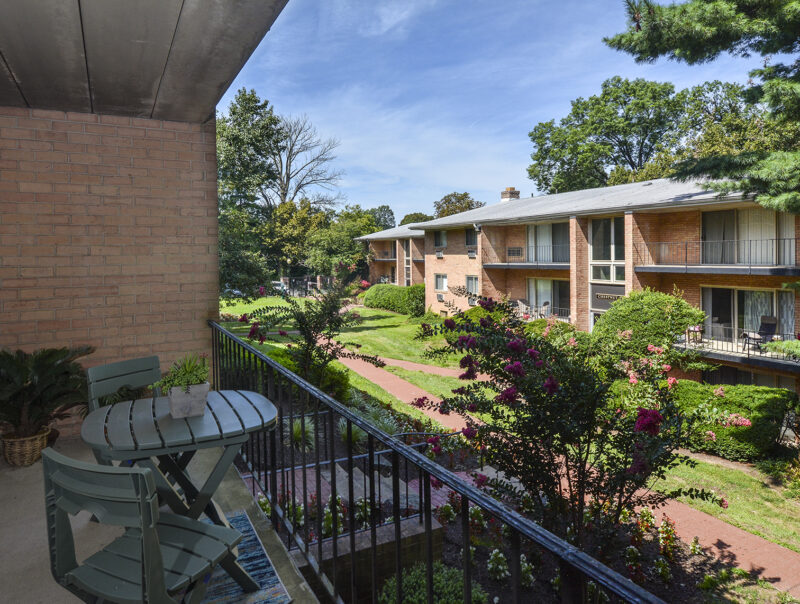 Private balcony