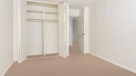 bedroom with large closet 