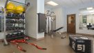 strength training equipment in the fitness center