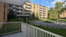photo taken from the balcony of the classic building looking out into the cul de sac 