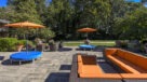 outdoor furniture on the patio
