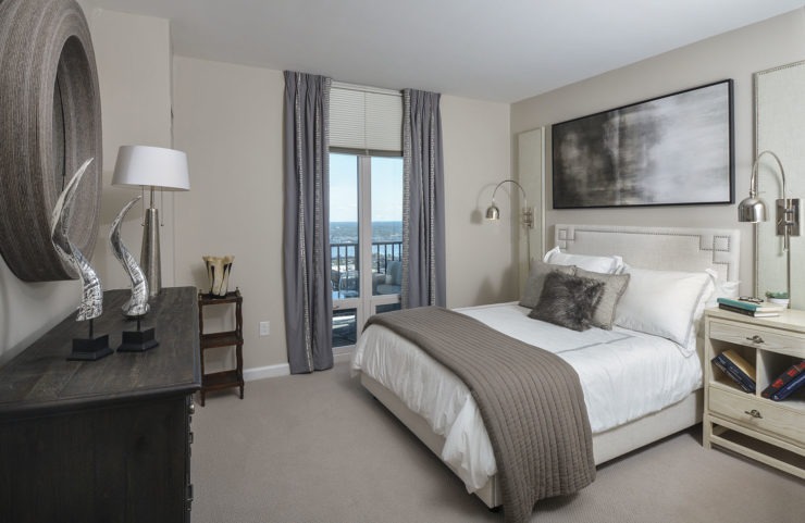 carpeted bedroom 