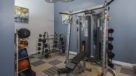 fitness centwe with weight machine