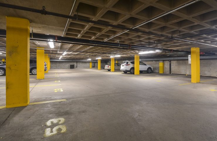 large garage for parking 
