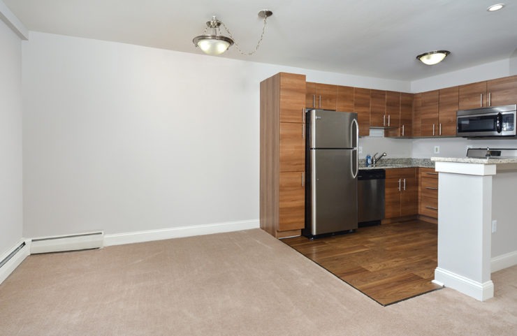 Dining area open to kitchen 