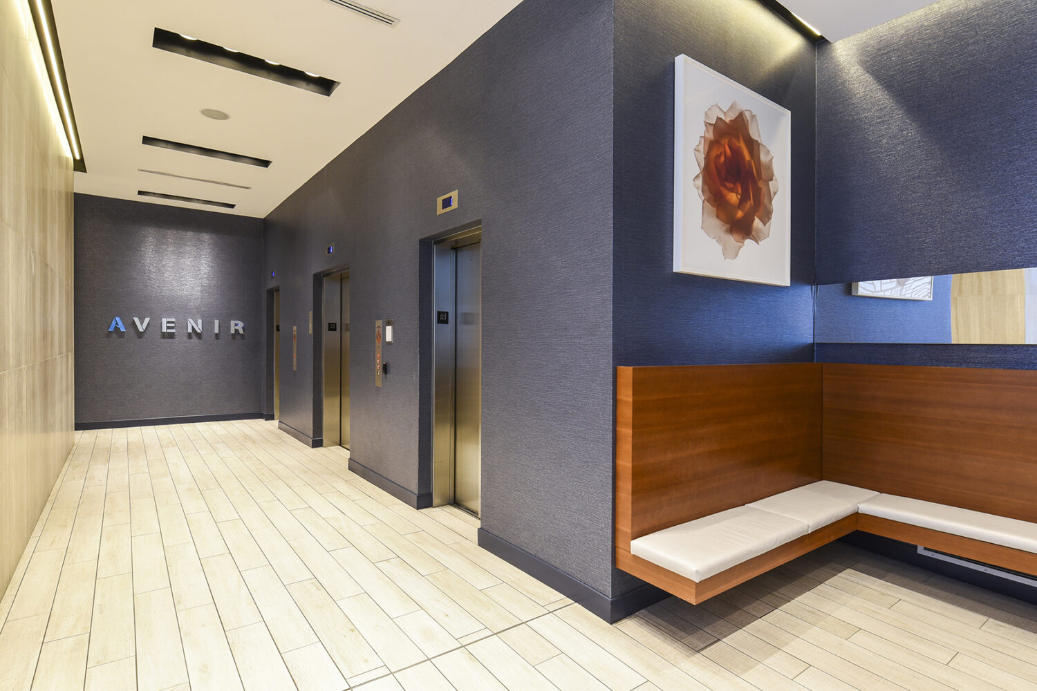 Beautiful modern lobby