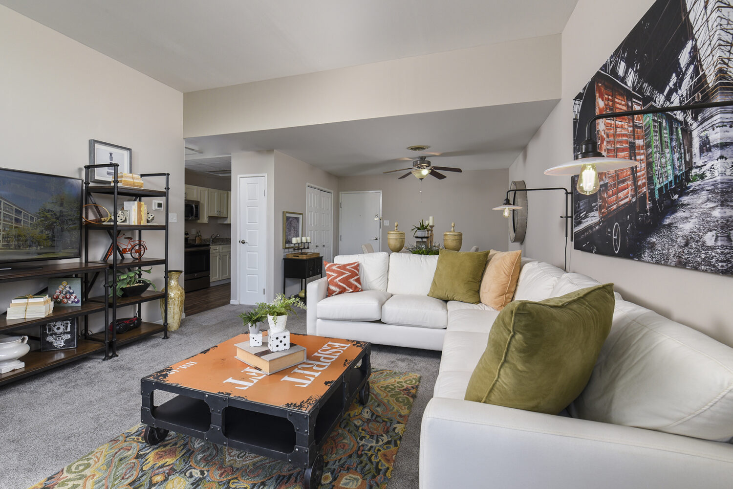 sunny large living area