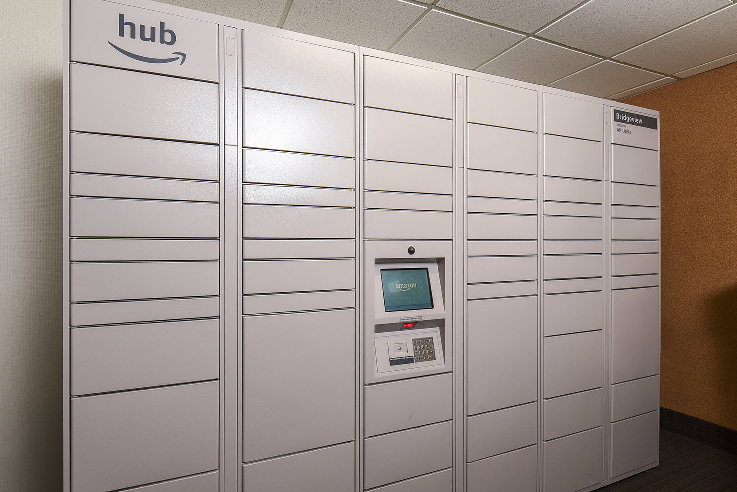 lockers for Amazon packages