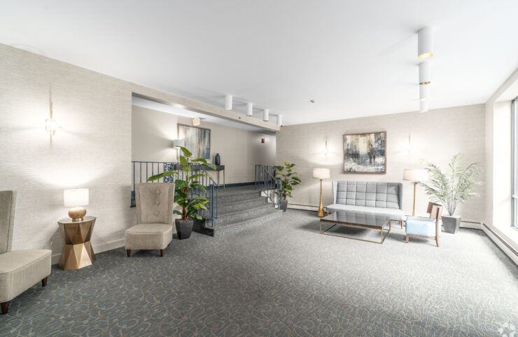 Inviting Lobby with seating 