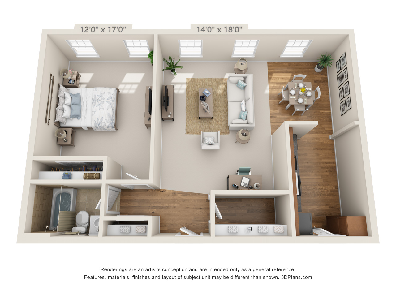 1 bedroom apartment in horsham
