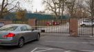 gated entry into parking lot