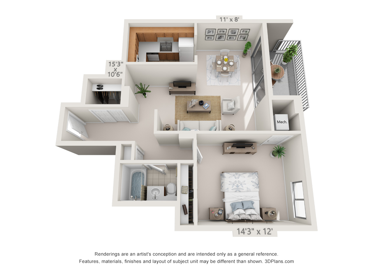 1 bedroom apartment in east falls