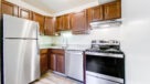kitchen with stainless steel appliances