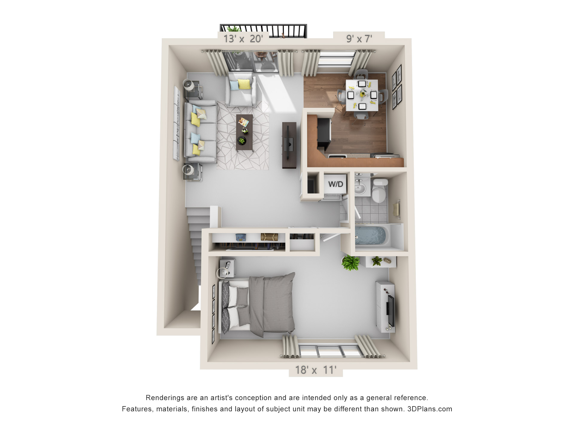 1 bedroom apartments in langhorne