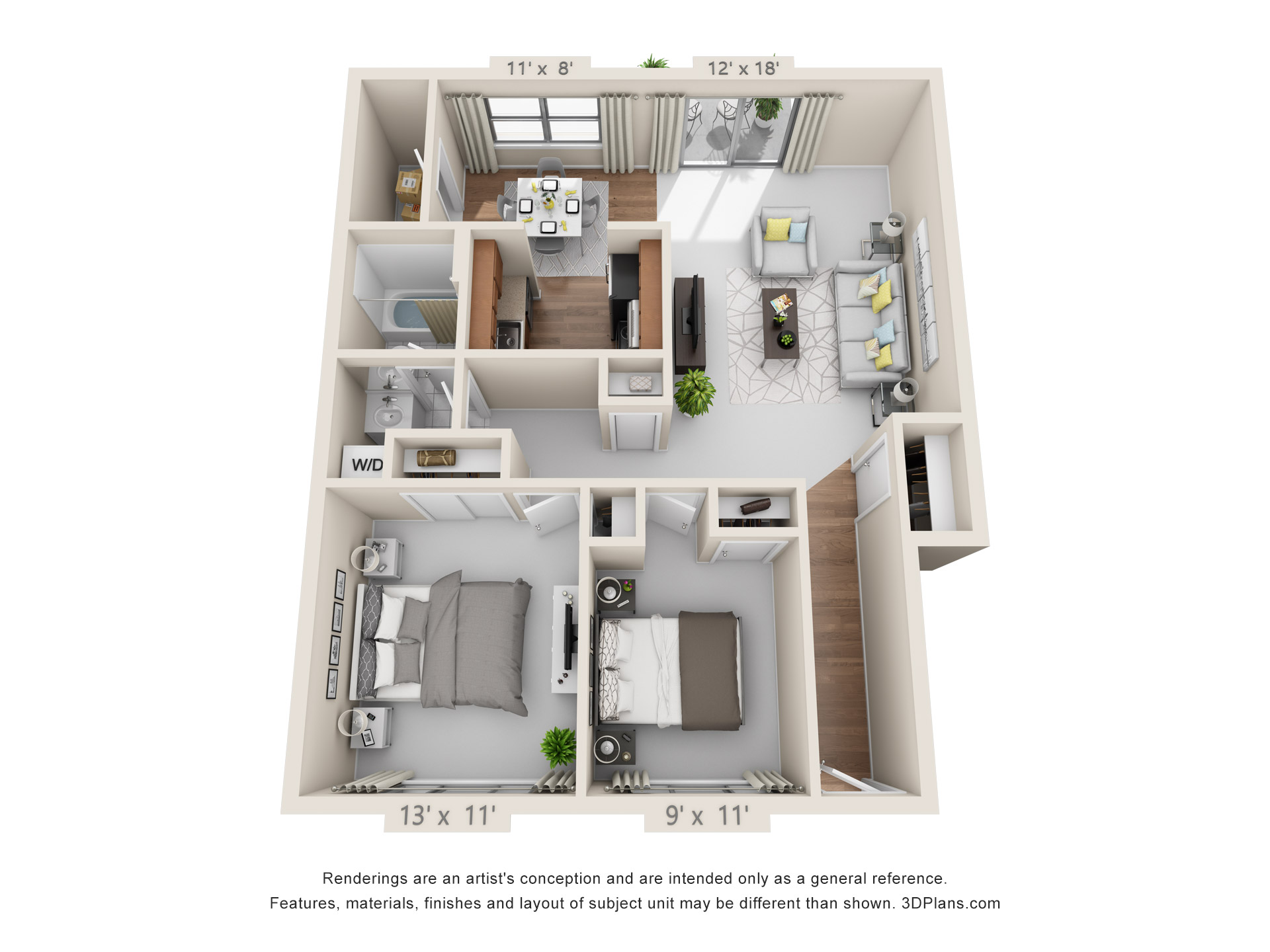 2 bedroom apartment in langhorne