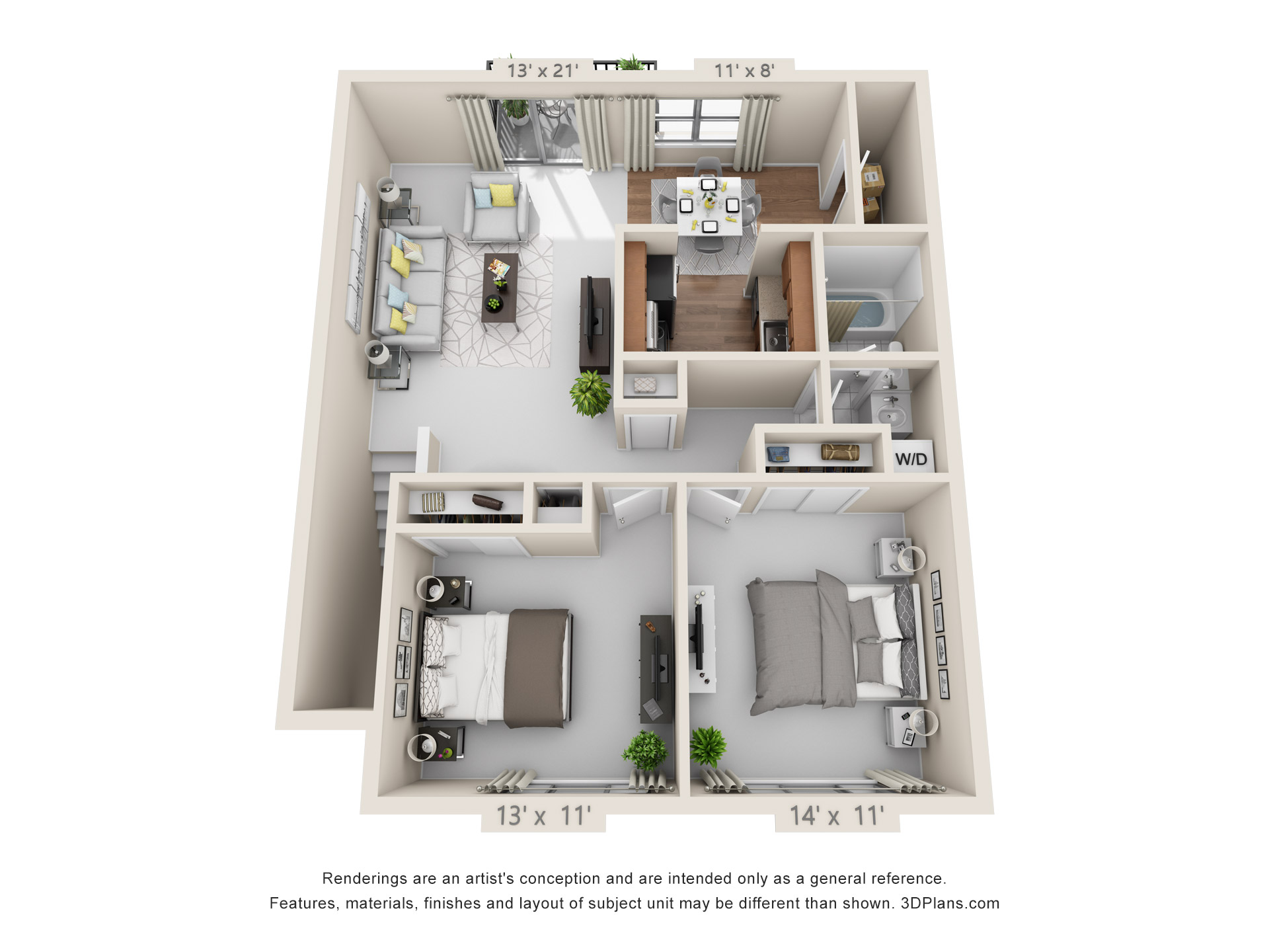 2 bedroom apartment in langhorne