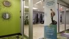 entrance to the fitness center 