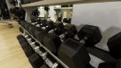free weights in the fitness center