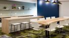 kitchen and eating area in resident lounge