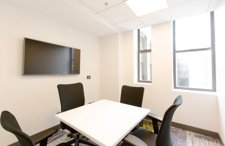 conference room with AV  hook ups 