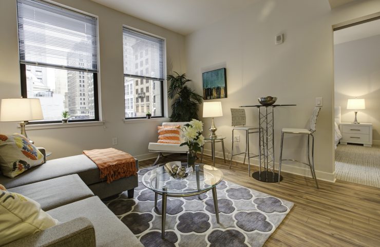 1 bedroom living area 