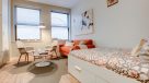 studio apartment living area 
