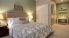 large bedroom with walk in closets 