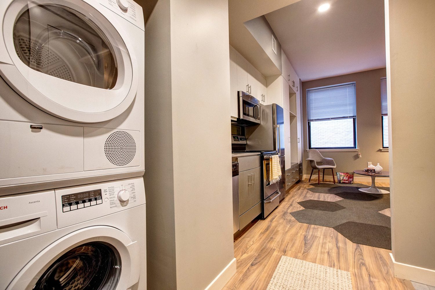 stackable washer and dryer