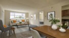 large living room with wall to wall carpet 